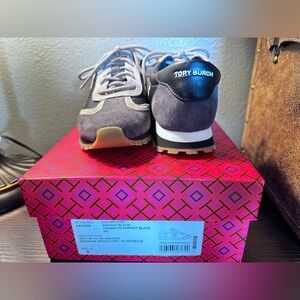 Tory Burch Black and Gray Athletic Shoes